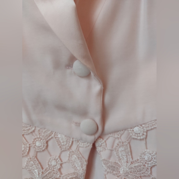 Vintage Wild Rose 2-piece Dress and Jacket Set, Size 10 - Picture 11 of 13